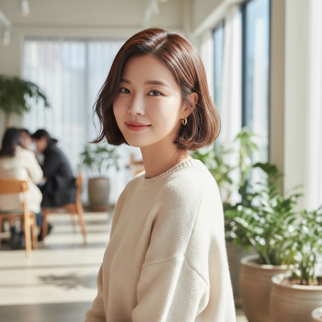 김나영 단발 스타일 정석이 왜 ‘정석’이 되었을까